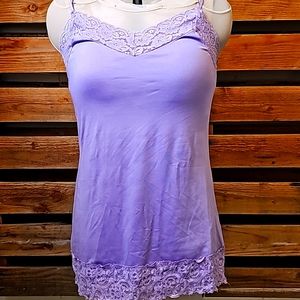 White House Black Market Lavender Camisole